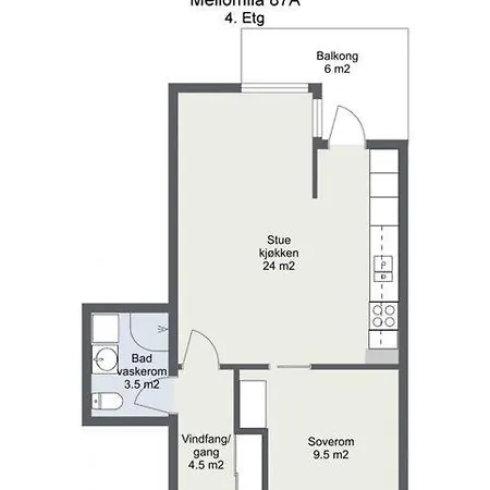 Cozy With Balcony * טרונדהיים
